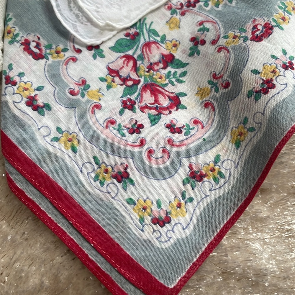 Vintage Handkerchief bundle Linen Cotton embroidered - Picture 6 of 13